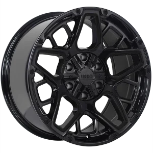 Ruffino HARD – Blast – Black – 17″x9″ 20mm – All weather Wheels – RUF4717006
